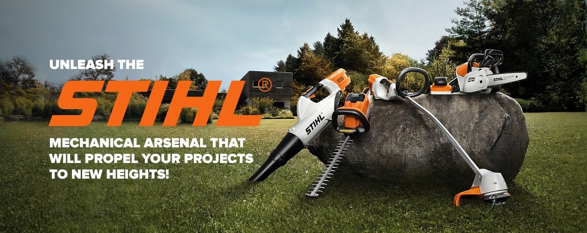 Unleash the STIHL mechanical arsenal that will propel your projects to new heights!
